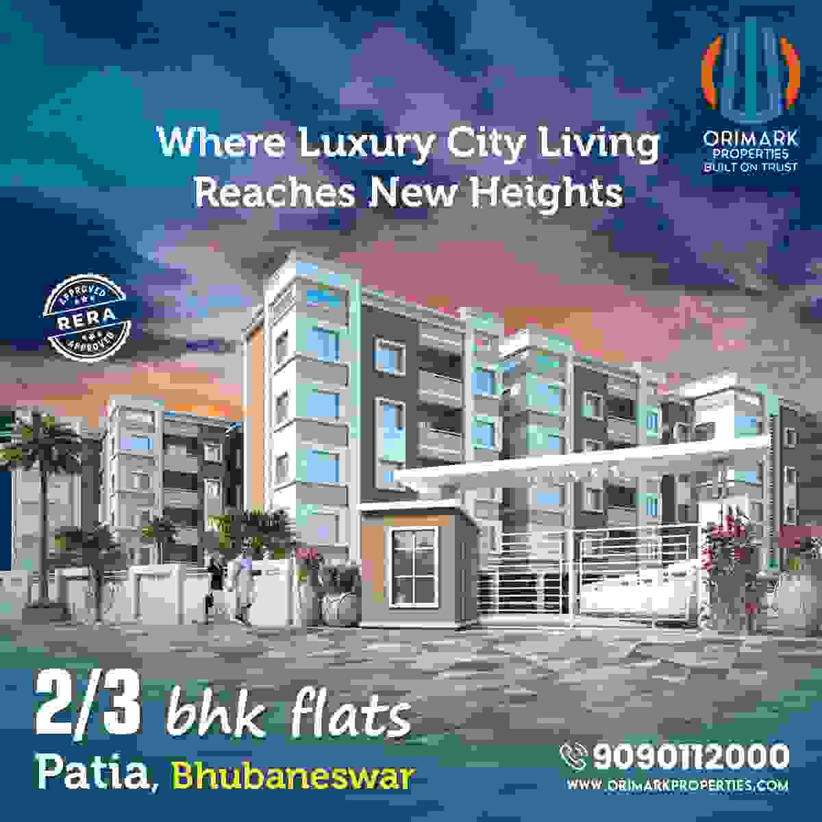 3 BHK Residential Flats in Patia