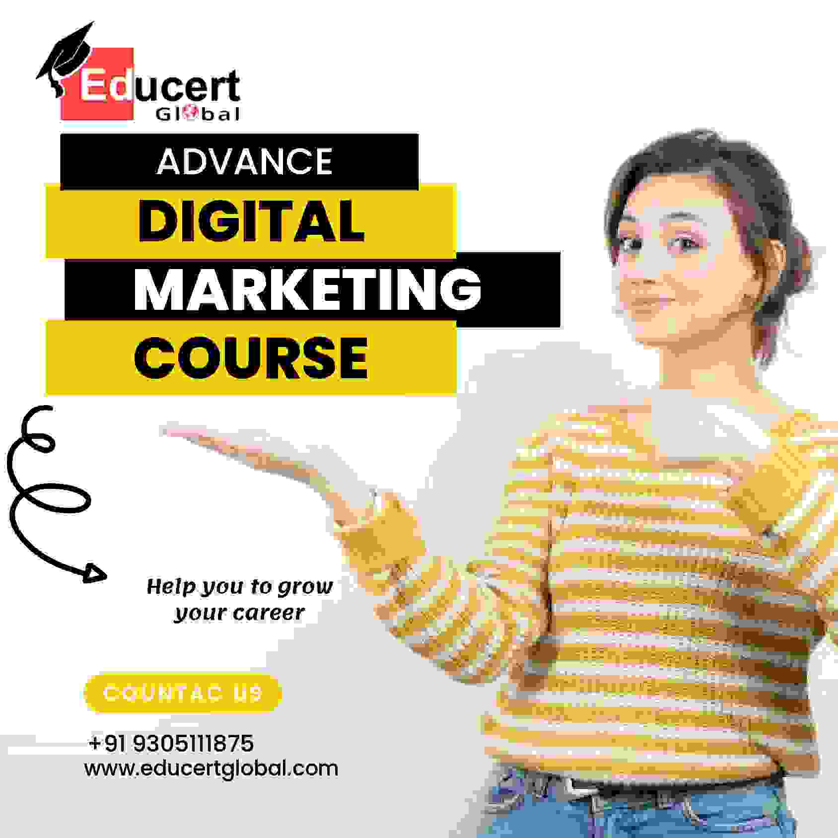 Advance Course in Digital Marketing – Educert global