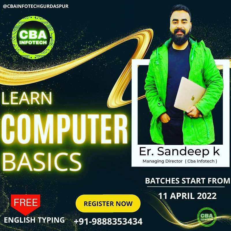 Best Basic Computer Courses in Gurdaspur