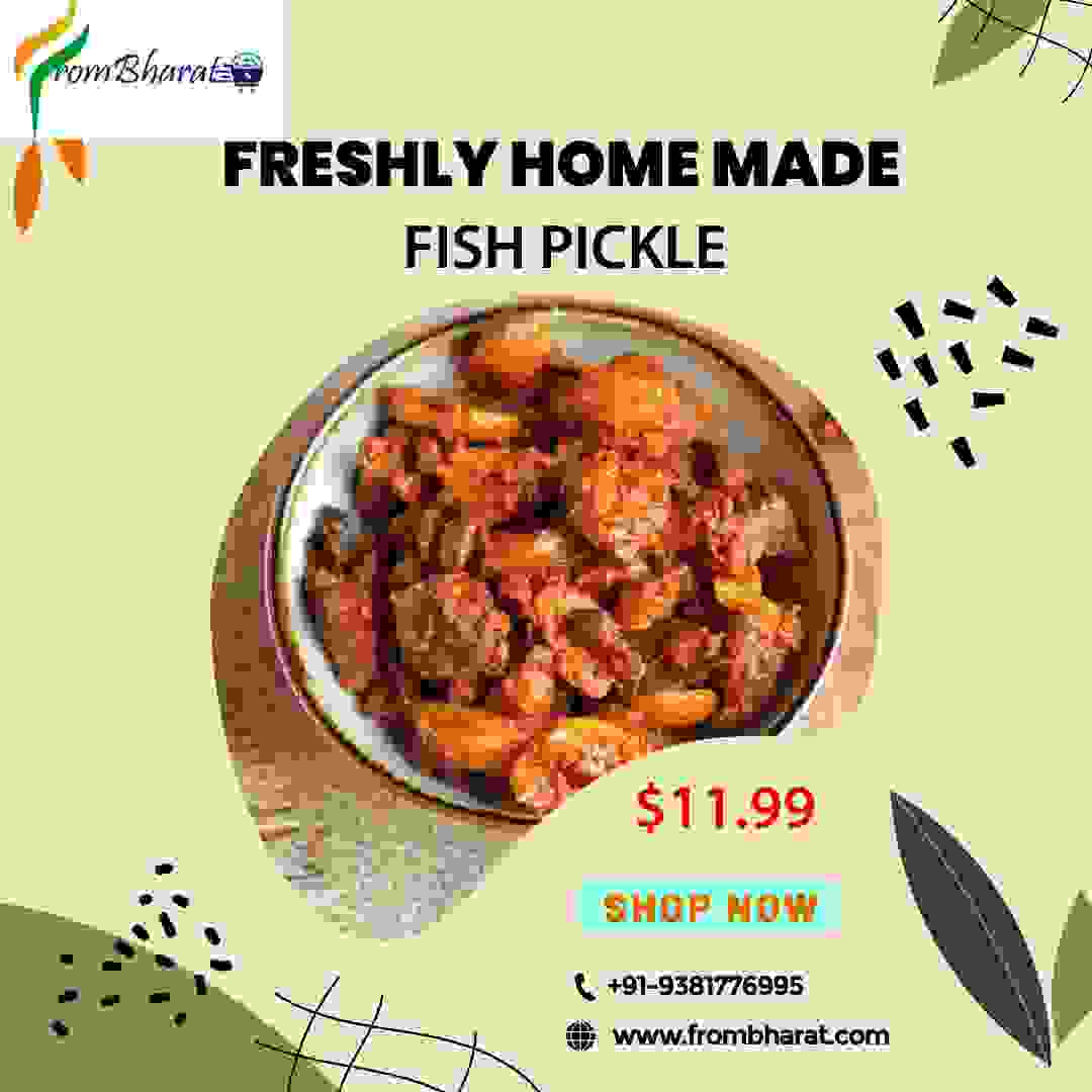 Freshly Home Made Fish Pickle