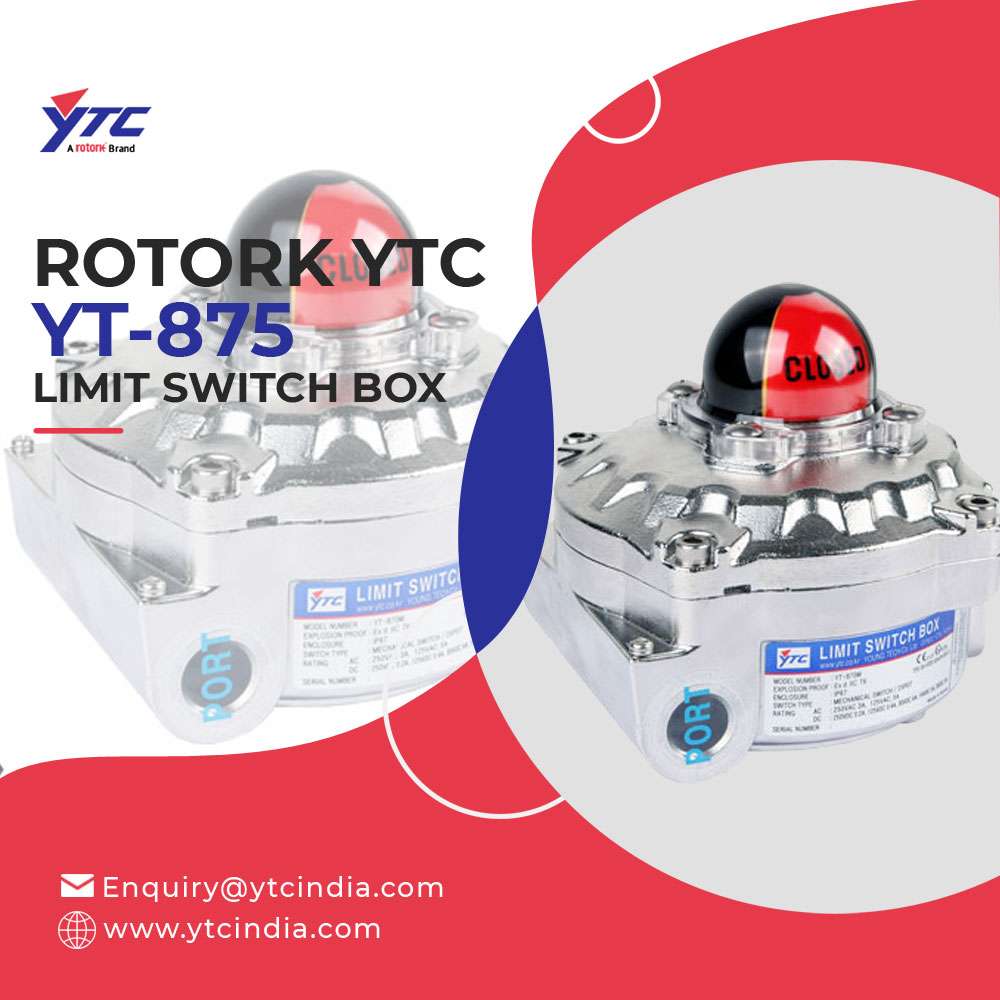 ROTORK YTC YT-875 LIMIT SWITCH BOX Suppliers In India | YTC INDIA