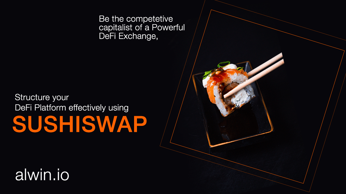 To build a Defi Exchange like SushiSwap