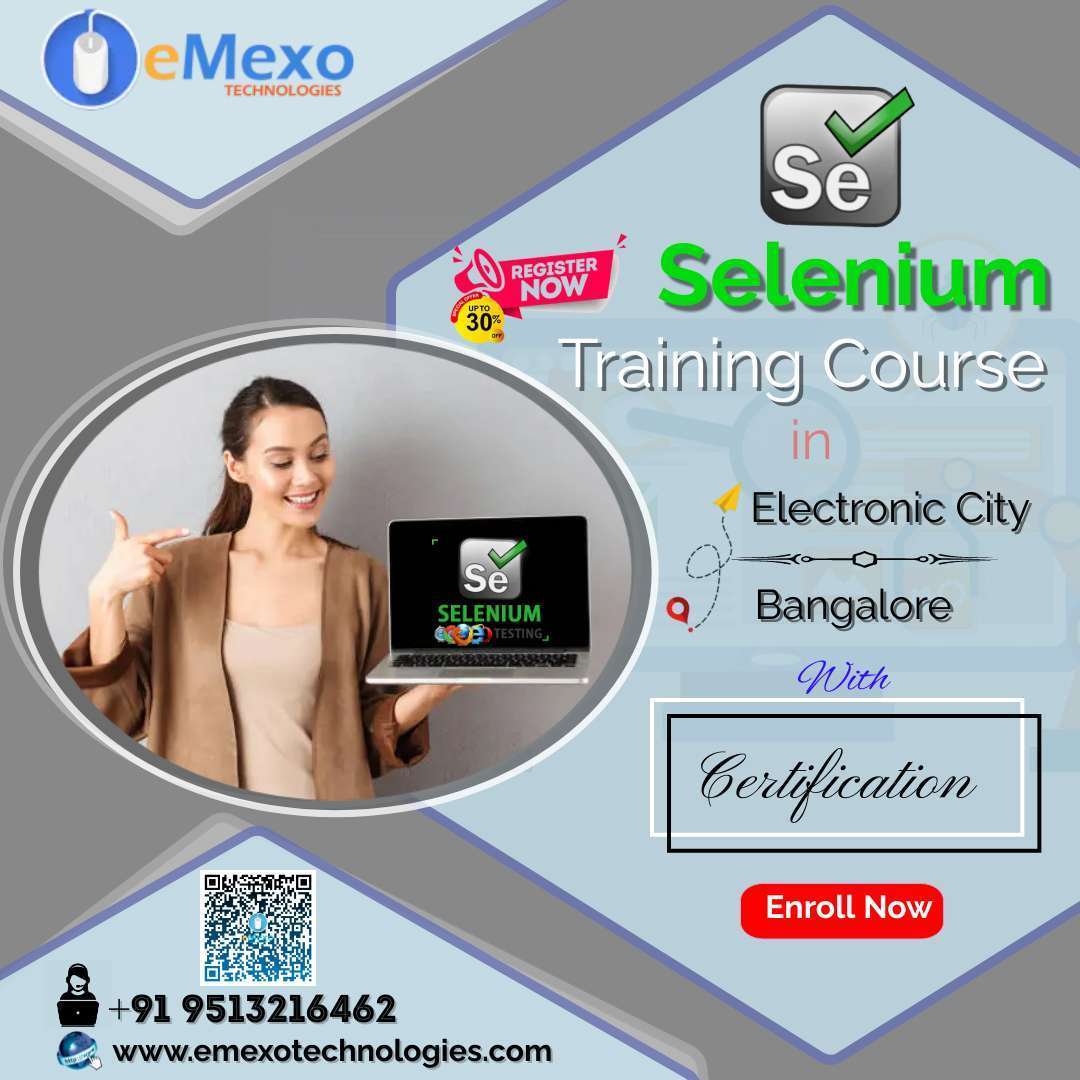 Selenium Training in Electronic City Bangalore