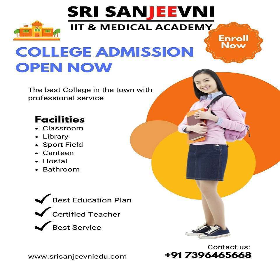 AIIMS institution in Hyderabad | Sri Sanjeevni Junior College | Admissions | Popular junior college
