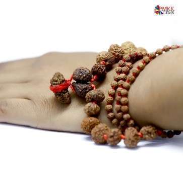 Book now rudraksha hand bracelet @Pmkkgems