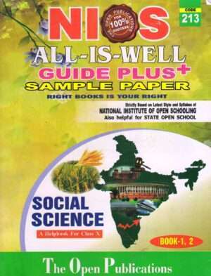 Nios 10th Class Social Science Book in English Medium