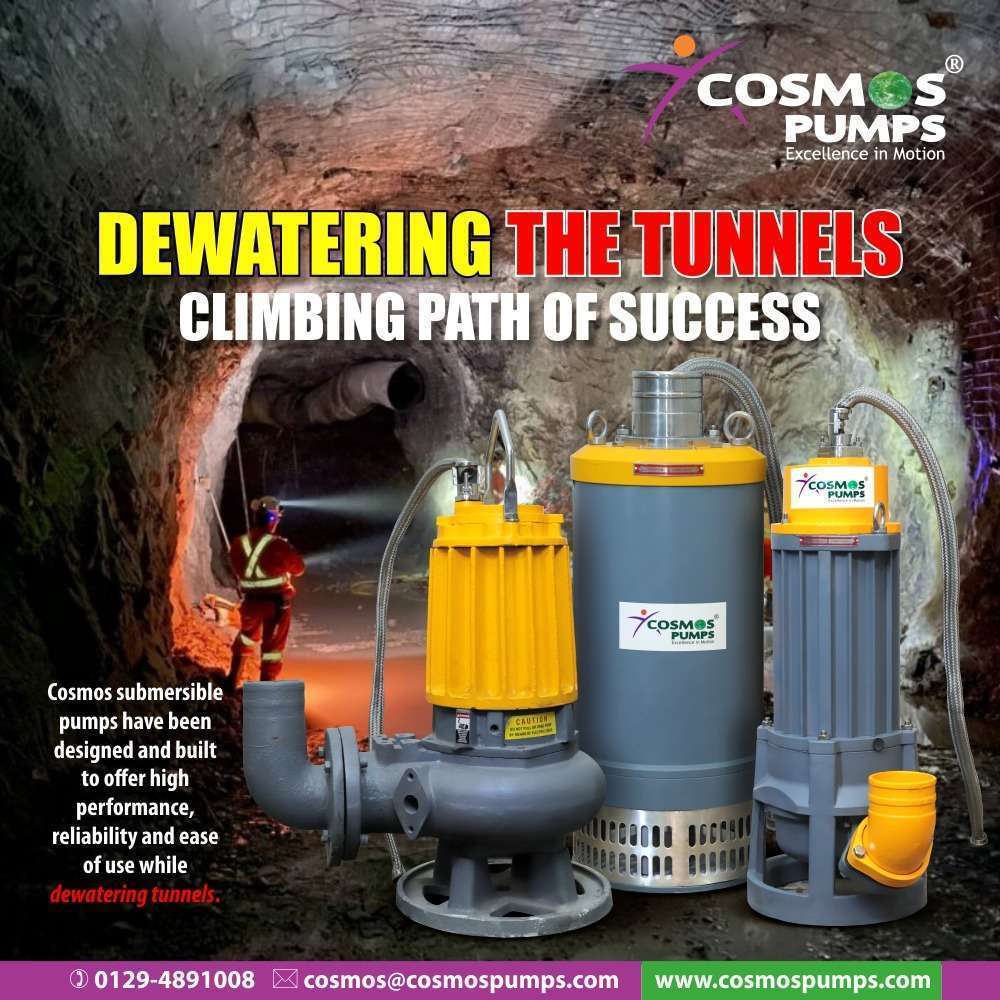 Cosmos Pumps is the best Manufacturer of Construction Dewatering Pumps.