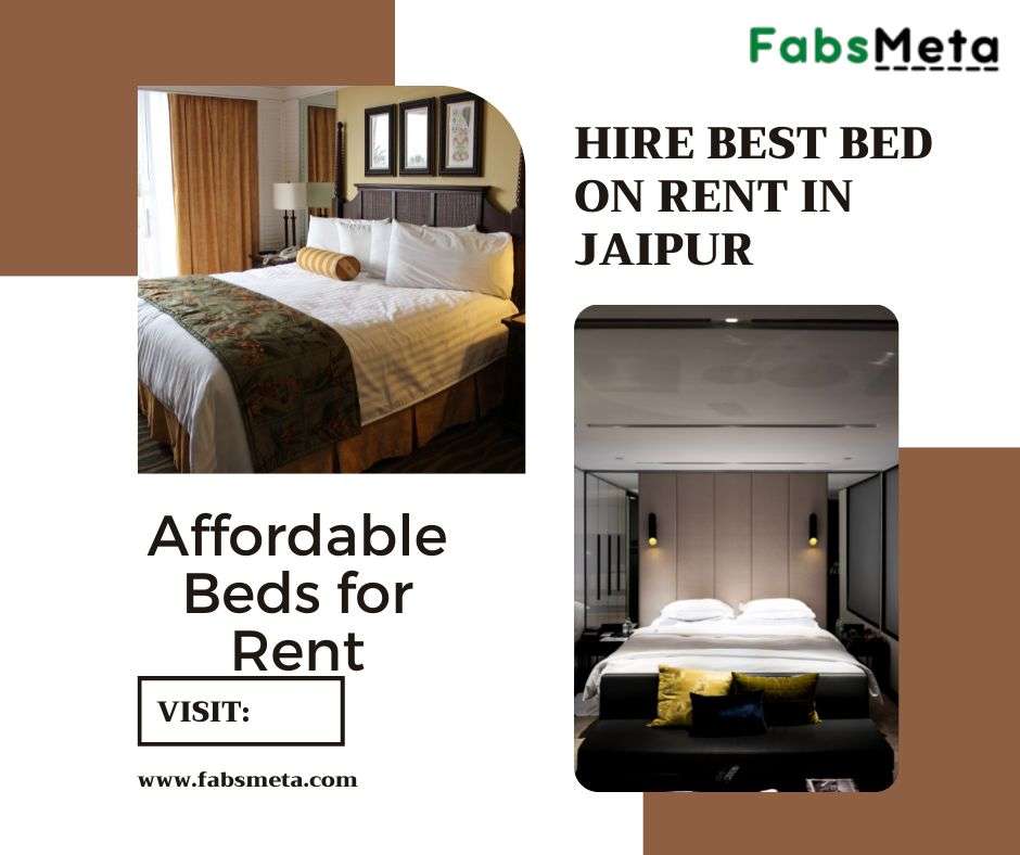 Get Comfortable, Affordable Beds for Rent in Jaipur