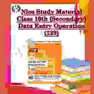 Nios Data Entry Operation 229 Guide Books 10th Class