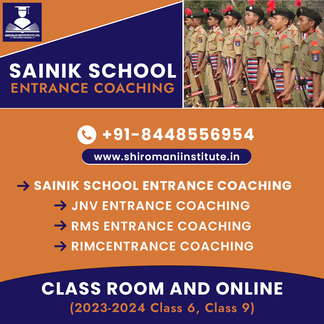 Sainik school entrance coaching