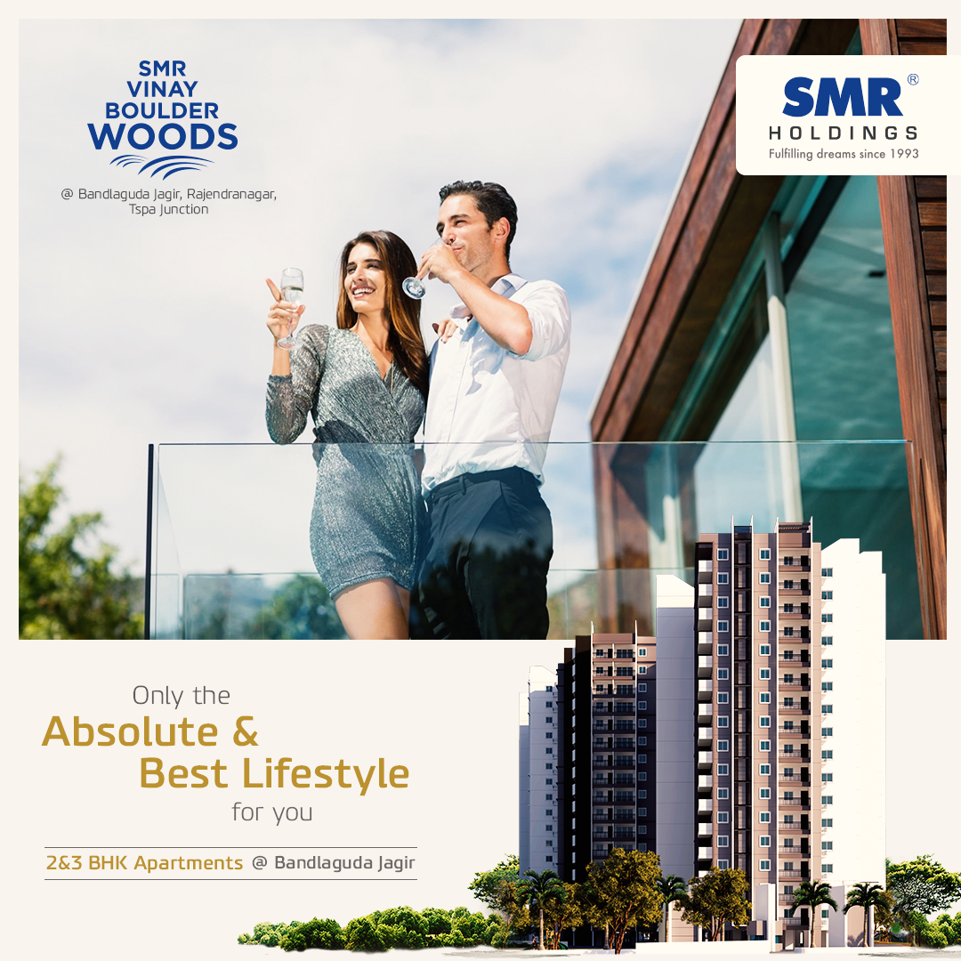 2/3 BHK apartments in Hyderabad for sale — SMR Holdings
