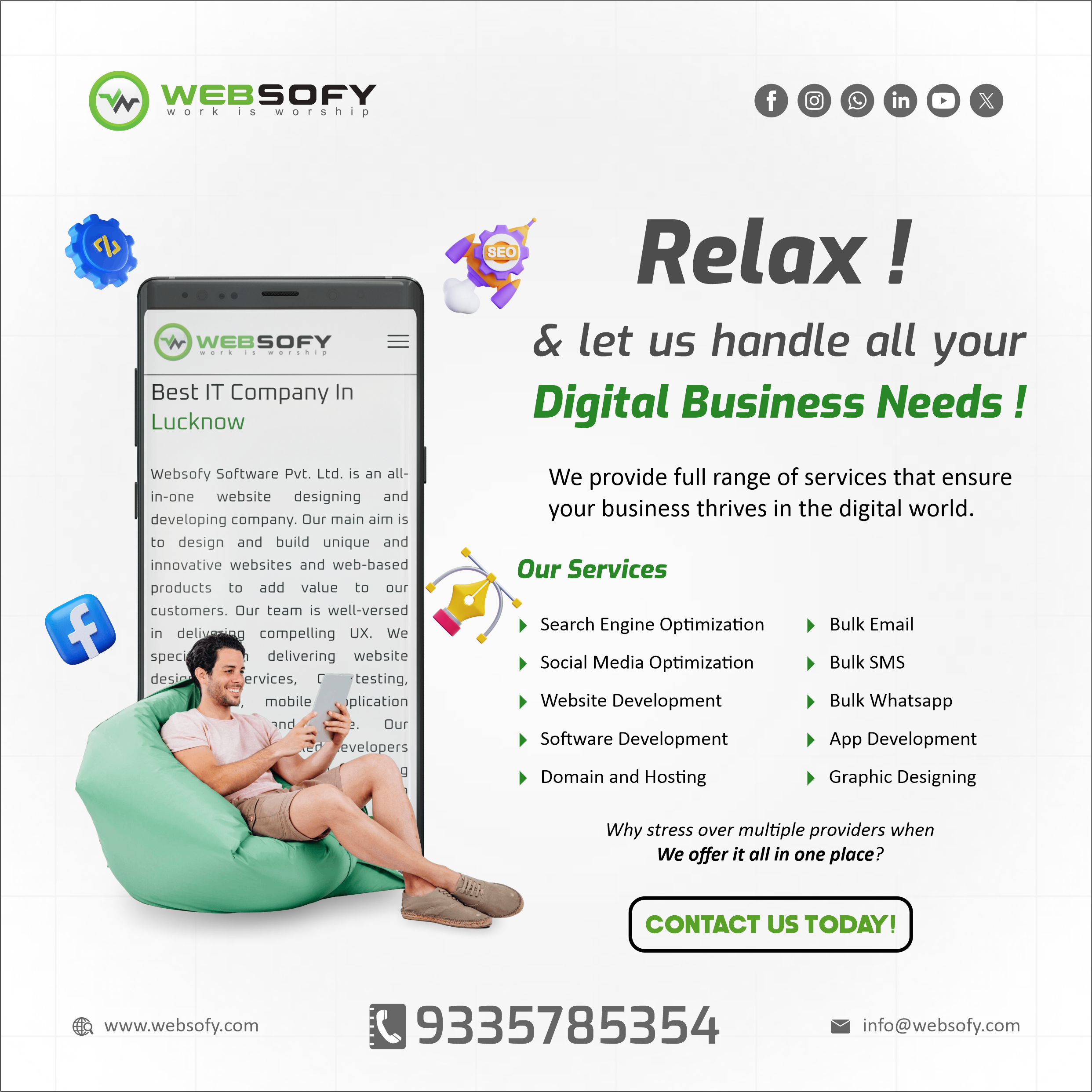 Best Digital Marketing Company in Lucknow – Websofy IT Solutions