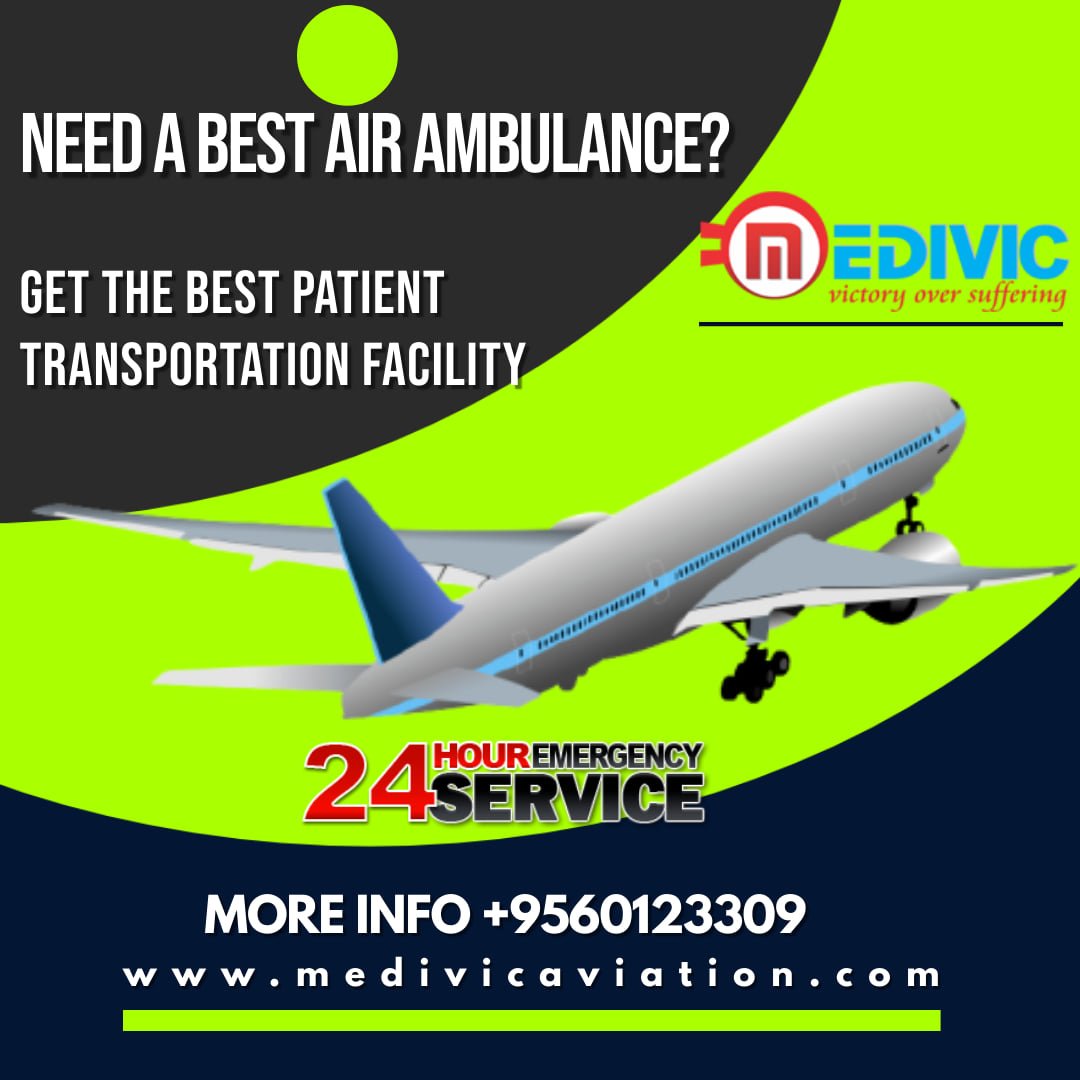 Emergency Air Ambulance Service in Varanasi: Available 24/7 – Medivic Aviation