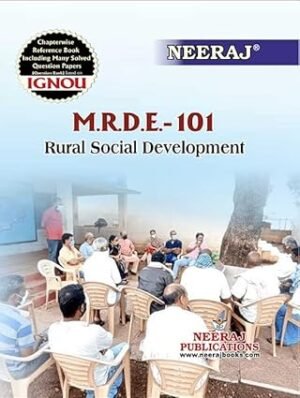 Ignou MARD 101 English medium help books