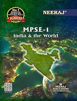 ignou mpse 1 English medium guide book