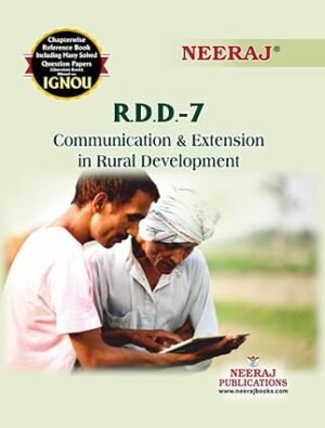 Ignou guide books RDD 7 English medium