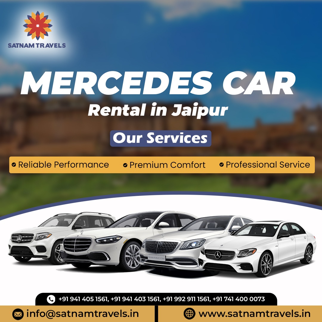 Mercedes Car Hire in Jaipur