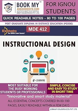MDE 412 Exam Preparation help book