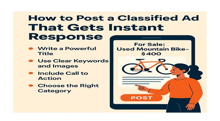 How to Post a Free Classified Ad That Gets Responses in India