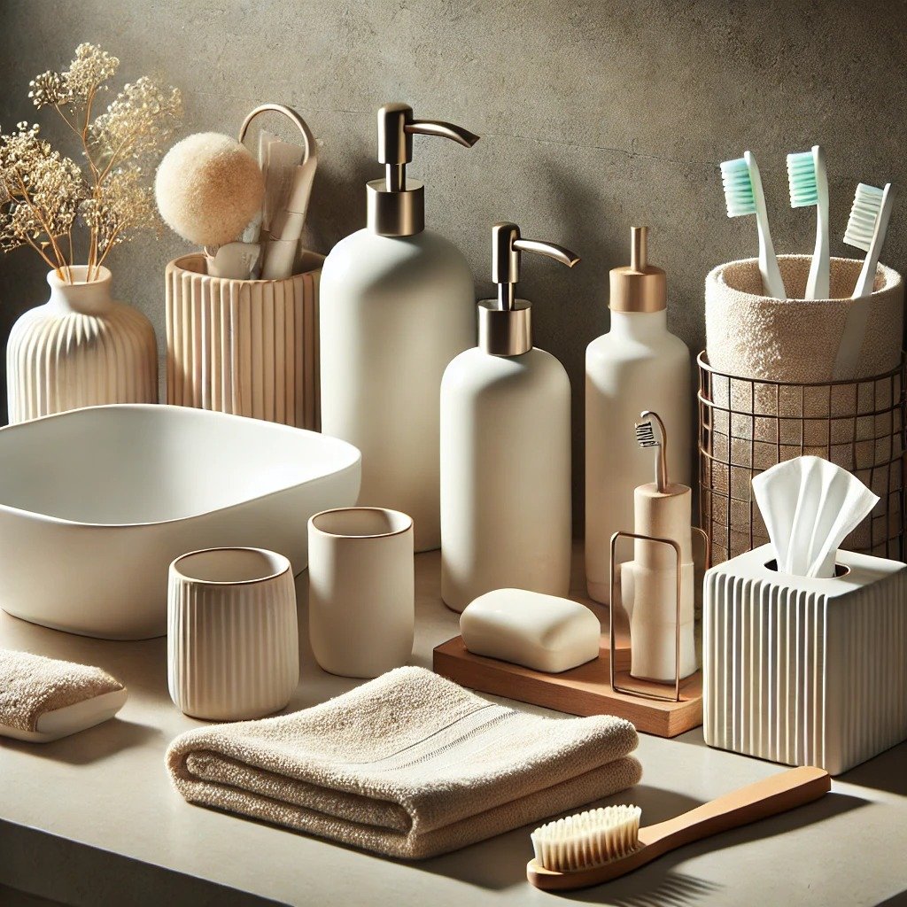 Complete Soap Dispenser Set For Bathroom Vanity India