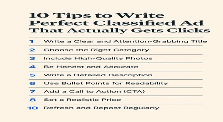 10 Tips to Write the Perfect Classified Ad That Actually Gets Clicks