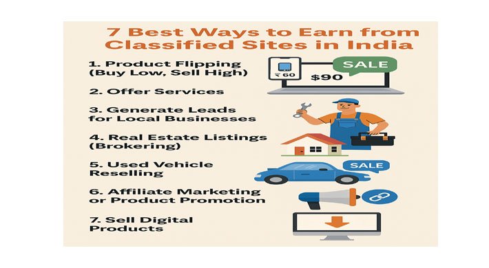 Best Ways to Earn from Classified Sites in India