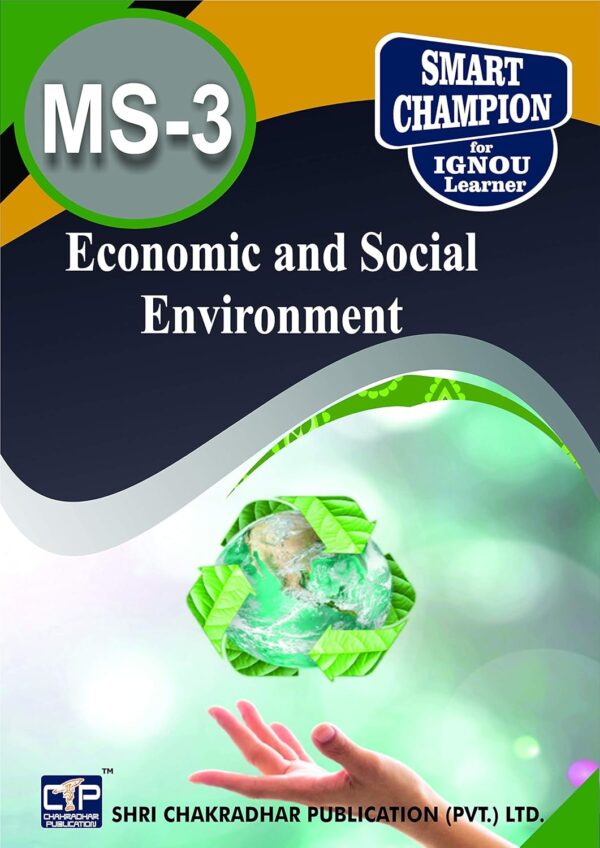 BUY IGNOU Help Book for MBA MS 03 ECONOMICS AND SOCIAL ENVIRONMENT