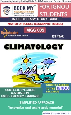 Best IGNOU Help Book English Medium MGG 005 Climatology