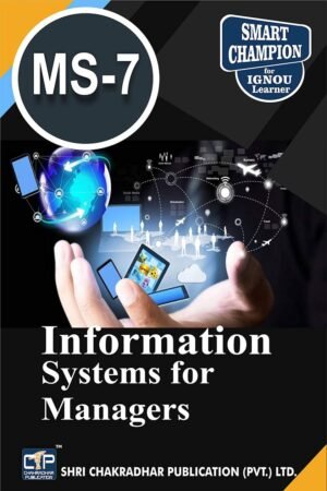 IGNOU Best Guide Book MS 7 Help Book Information Systems for Managers