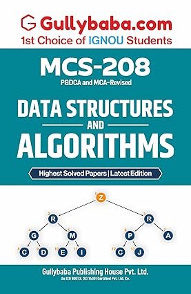 IGNOU Gullybab PGDCA MCS-208