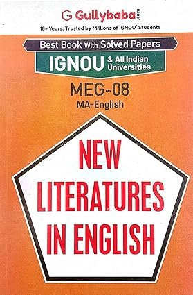 IGNOU MEG-08 MASTER COURSE SUBJECT GUIDE BOOK
