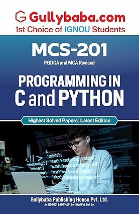 IGNOU PGDCA MCS-201 English Medium