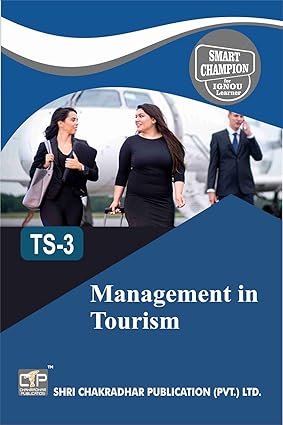 IGNOU TS 3 Help Book Management in Tourism IGNOU Study Notes for Exam Preparations
