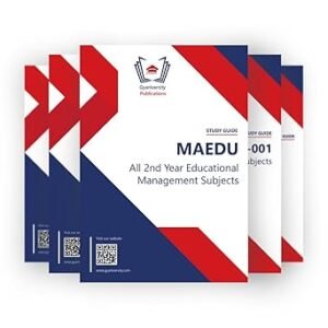 MAEDU 2nd Year Educational Management IGNOU Study Guides Combo (Set of 4 books including MES-041, MES-042, MES-043, MES-044)
