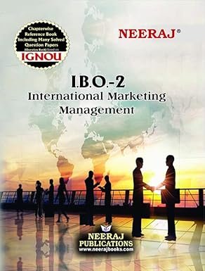 NEERAJ IBO-2 International Marketing Management