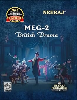 NEERAJ IGNOU MEG-2 Guide British Drama - English Medium