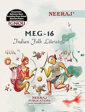 NEERAJ MEG-16 Indian Folk Literature - English Medium