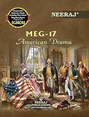 NEERAJ MEG-17 American Drama- English Medium IGNOU Guide Book