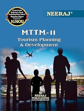 NEERAJ MTTM-11 Tourism Planning And Development English Medium IGNOU Help Book