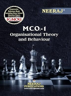 Neeraj Publication MCO 1 IGNOU Guide Study Material English Medium