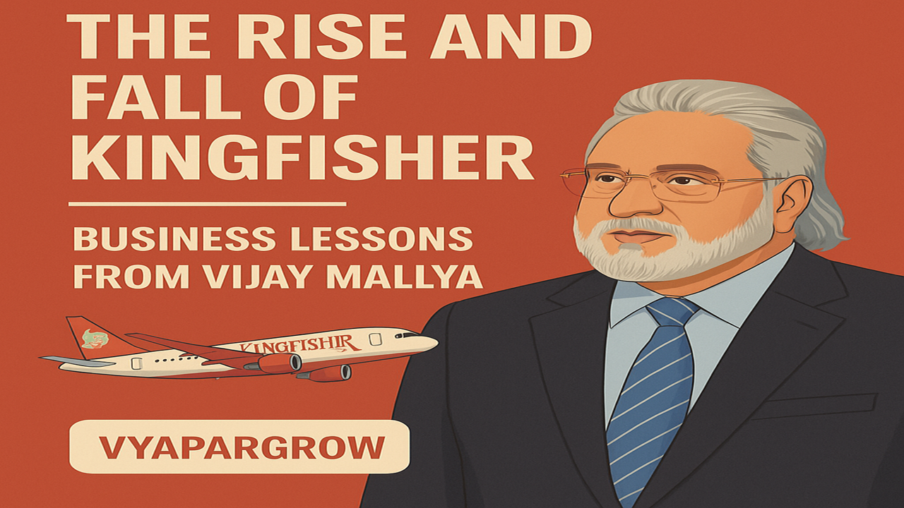 The Rise and Fall of Kingfisher: Business Lessons from Vijay Mallya’s Empire