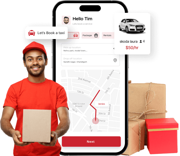 Taxi Booking App Development