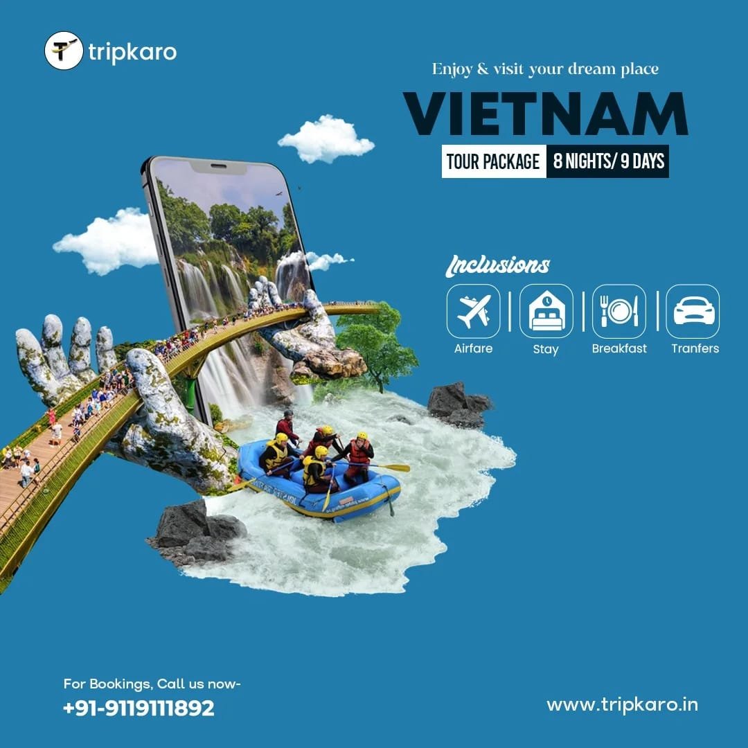 Vietnam Tour Package 8 Nights/9 Days | Tripkaro