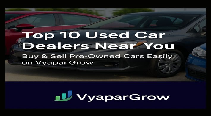 Used Car Dealers Near Me | Find & Sell Cars Easily on VyaparGrow