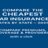 Compare the Cheapest Car Insurance Rates by State – 2025