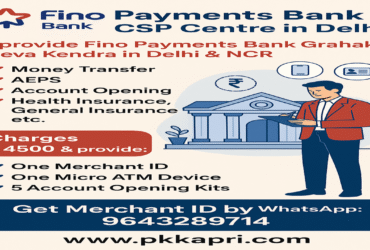Fino Payments Bank CSP Centre in Delhi