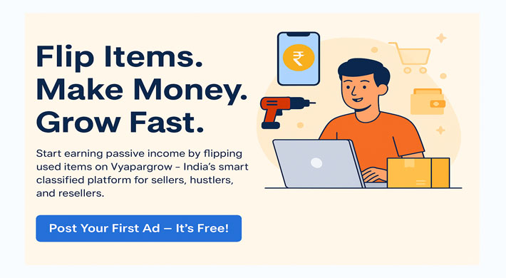 How to Make Passive Income by Flipping Items on Classified Sites