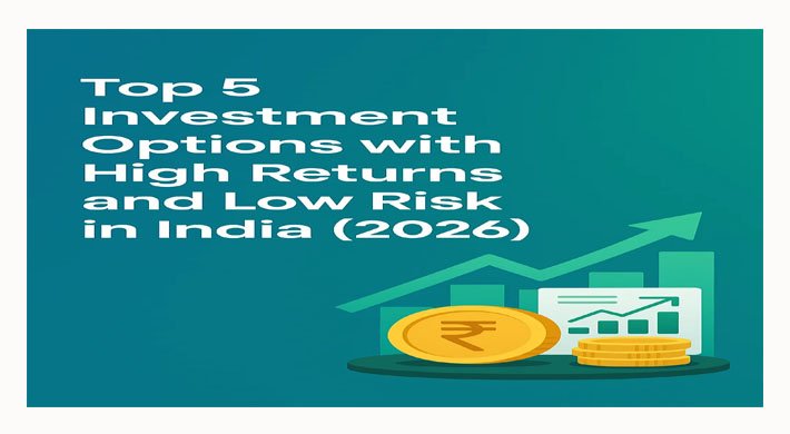 Top 5 Investment Options with High Returns and Low Risk in India 2026
