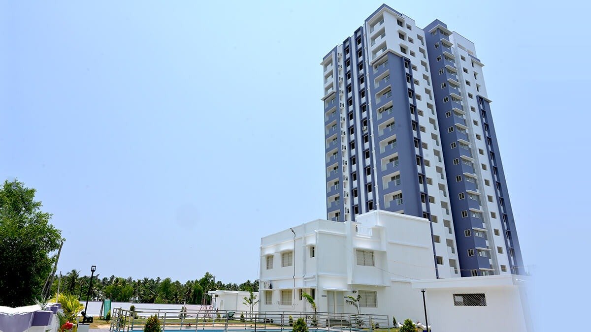 3BHK Bedroom apartment flat for sale in Confident Gold Coast Kumarapuram, Trivandrum