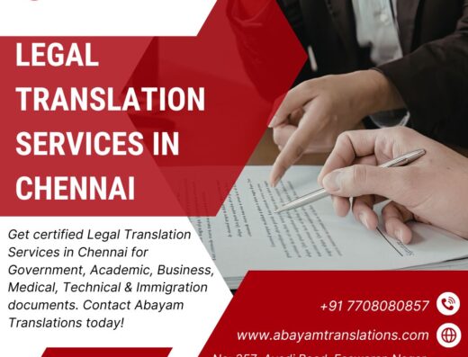 Legal Translation Services in Chennai – Certified & Professional Solutions